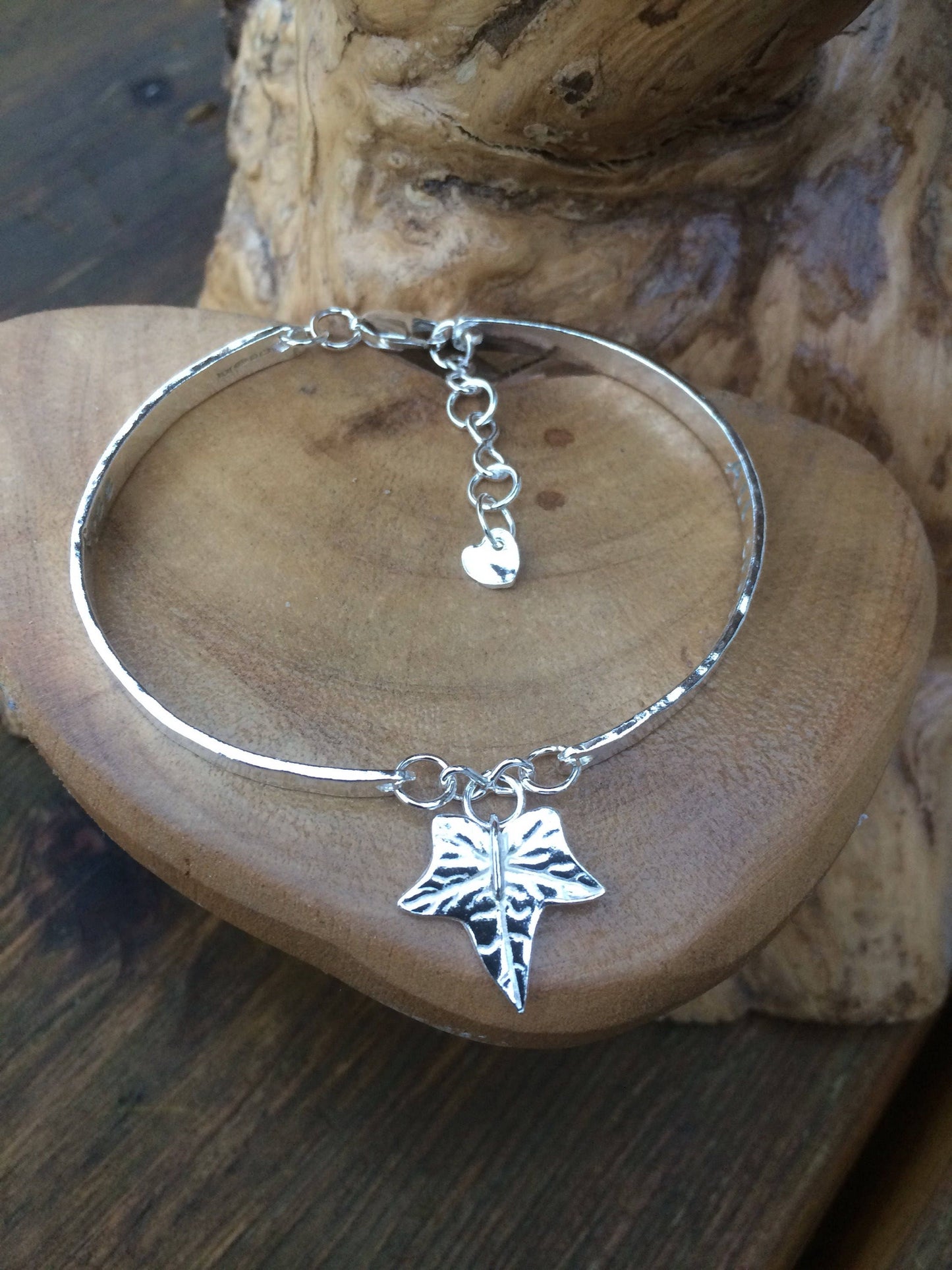 Personalised Sterling silver bracelet, fully hallmarked with choice of fine silver charm